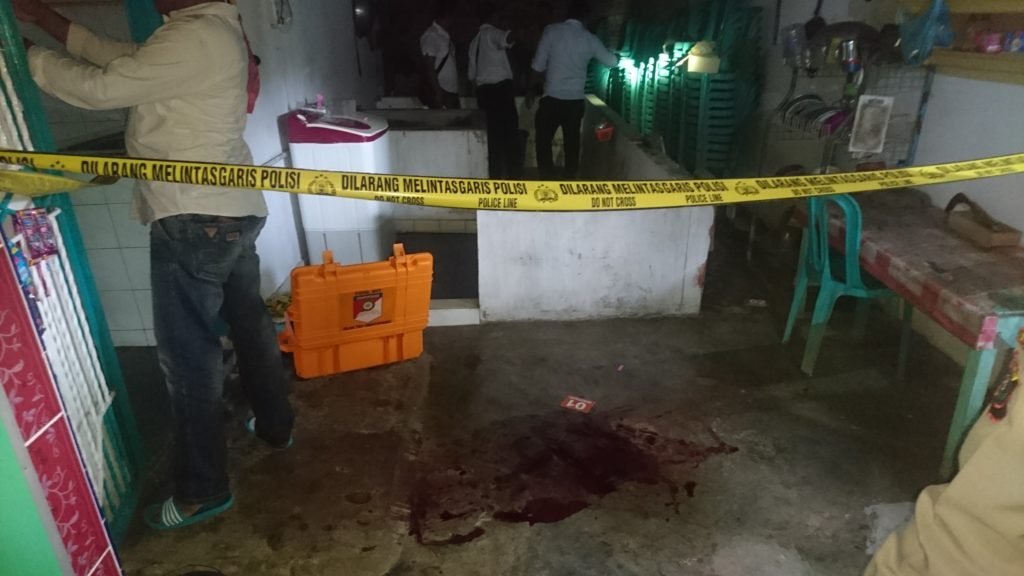 Gawat..! di Desa Sumber Padi Janda Tua Ditemukan Berlumur Darah Didapur