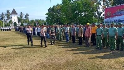 Apel Pasukan Pengamanan Pemilu di Batubara