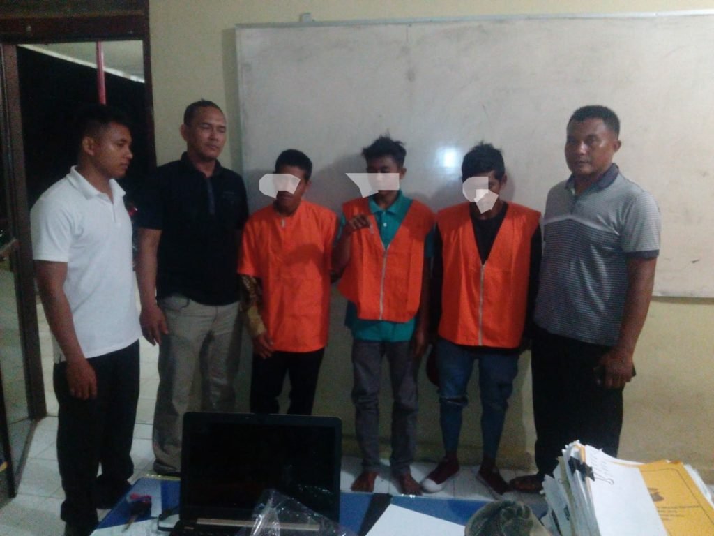 Tiga Pemuda Nelayan Ketangkul Bawa Sabu