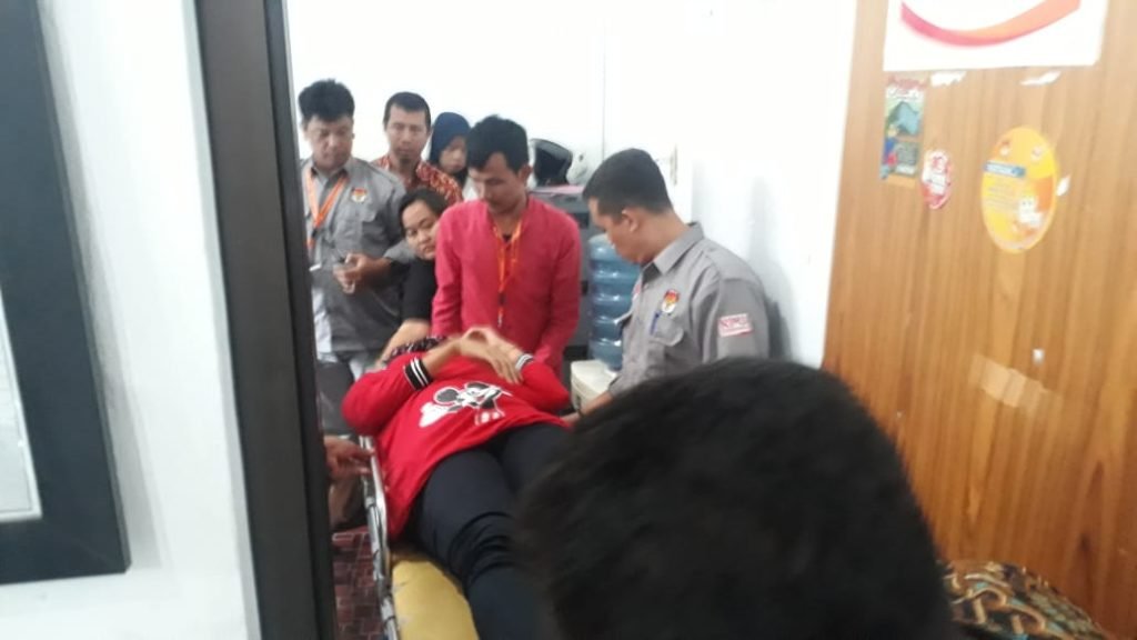 Kasubag Teknis KPU Batubara Pingsan