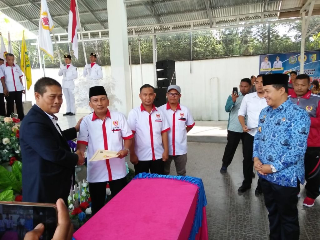 KONI Batubara Priode 2019 – 2023 Dilantik, Bupati Janji Tambah Anggaran Bila Atlet Banyak Dapat Emas