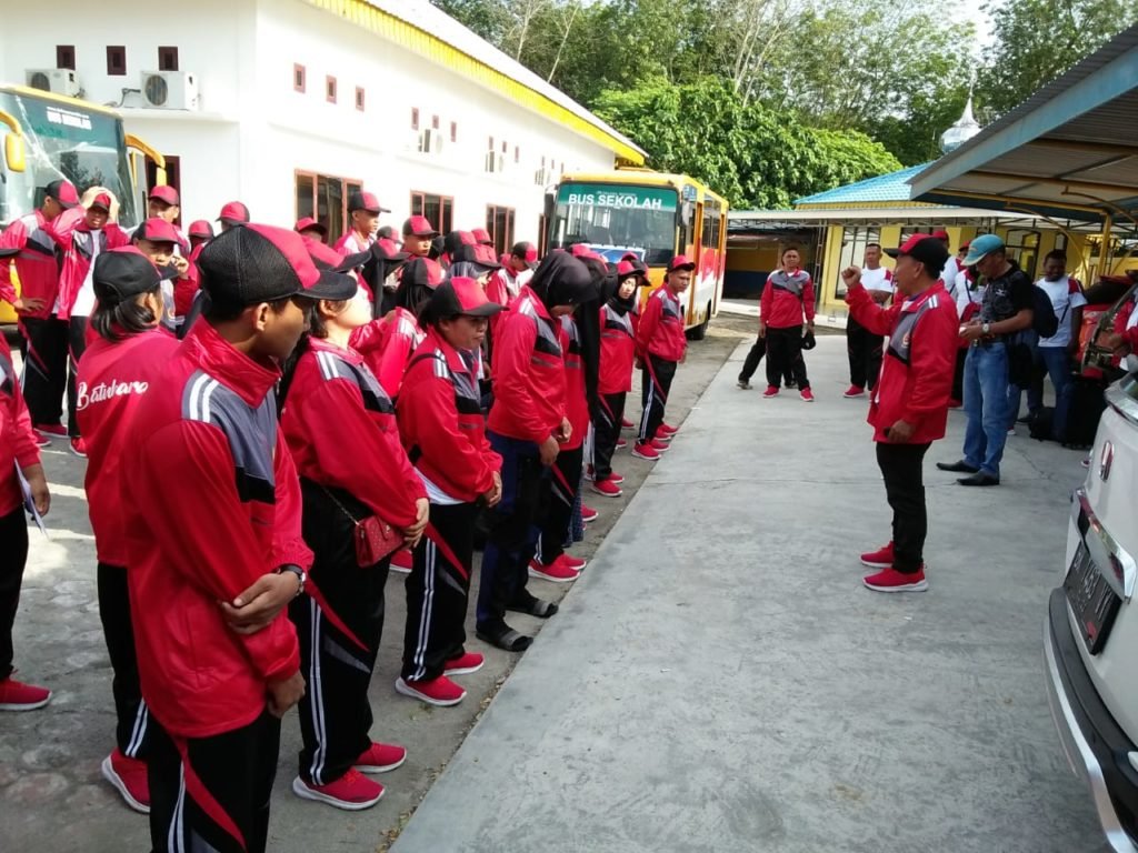 Ini Pesan Ketua KONI Pada Pemberangkatan 110 Kontingen Batubara