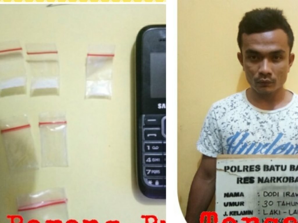 Sering Transaksi Narkoba Diwarung, Pelaku Diringkus Bersama 3 Paket Sabu