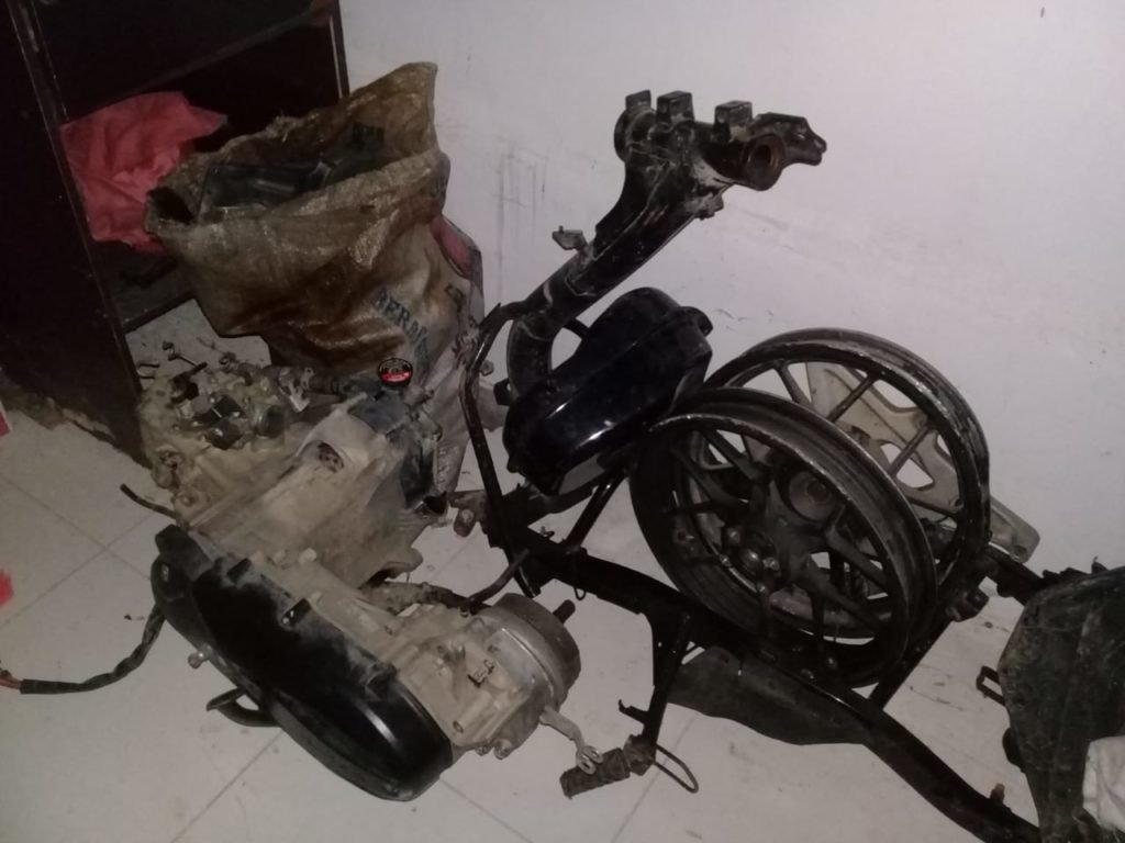Motor Dinas Sekdes Perk Petatal Tinggal Mesin, Pengadaan 2017