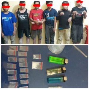 6 Warga Nibung Hangus Digerebek Saat Nyabu dan Main Judi