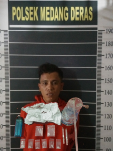 Pegang 6 Paket Sabu, Warga Dusun Kwala Sipari Ini Ngaku Barang Untuk Dijual