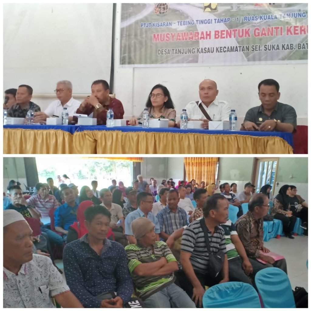 98% Warga Pemilik Lahan di Tanjung Kasau Setuju Harga Penilaian KJPP