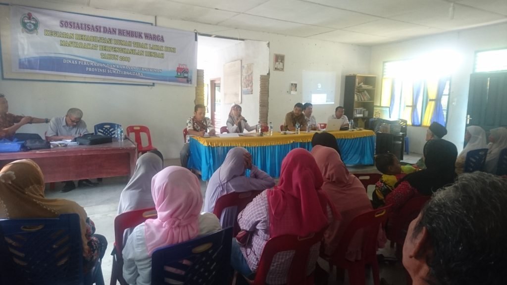 Perkim Sumut Bantu 60 Rumah di Batubara