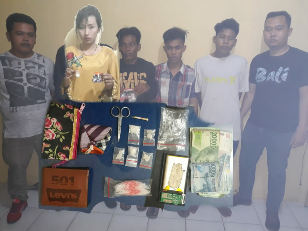 Satu Pengedar Sabu Desa Ujung Kubu dan 3 Pembeli Diringkus