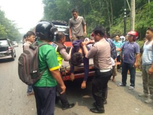 Colt Diesel Kontra Byson, Warga Pulau Sejuk Tewas Ditempat