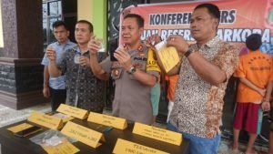 Polres Batubara Release Tangkapan Narkoba Sepekan, 1 Dilumpuhkan