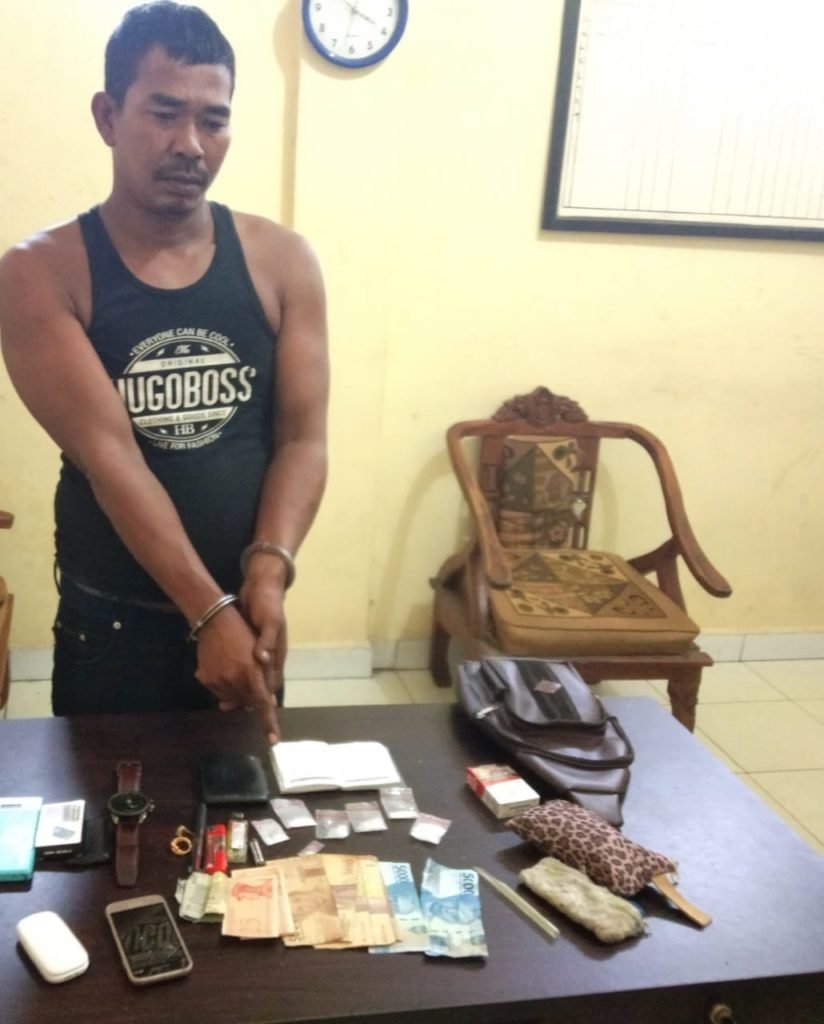 Lagi, Bandar Sabu Desa Simpang Gambus Diciduk Polsek Lima Puluh