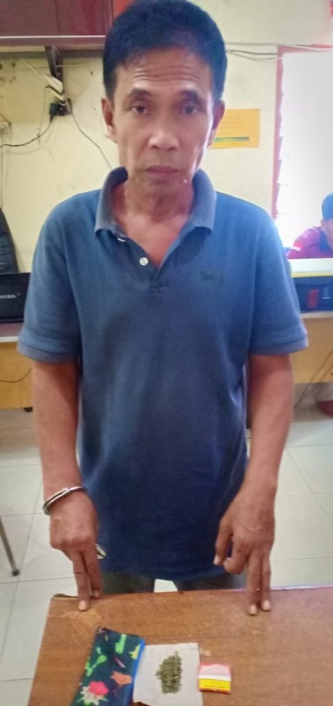 Pedagang Desa Simpang Gambus Ini Diringkus Bersama Peket Ganja