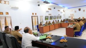 Bupati Rapat Dengan OPD Penyesuaian 5 Program Kerja Presiden RI