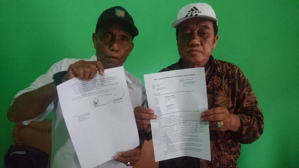 2 Cakades Titi Putih Bakal Gugat Panitia Pilkades