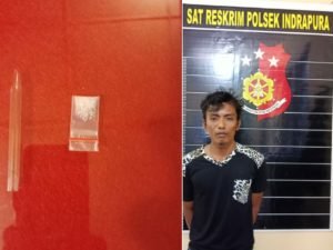 Pengendara FU Tertangkap Bersama Paket Sabu