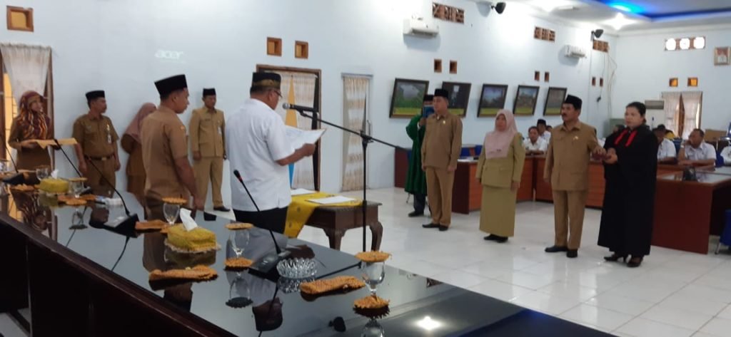 Tiga Pejabat Eselon lll Batubara Dilantik