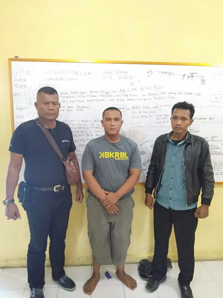 Pelaku Curas Desa Guntung Diringkus Polisi