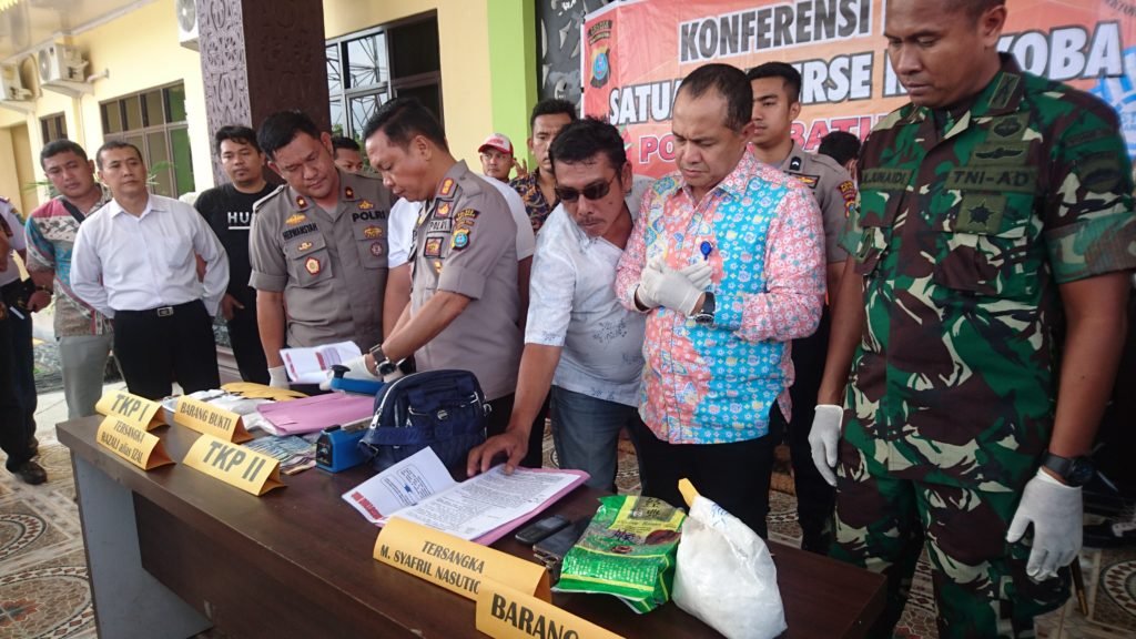 1,7 Kg Sabu Diamankan, 4 Tersangka Jaringan Narkoba Riau dan Aceh