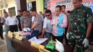 1,7 Kg Sabu Diamankan, 4 Tersangka Jaringan Narkoba Riau dan Aceh