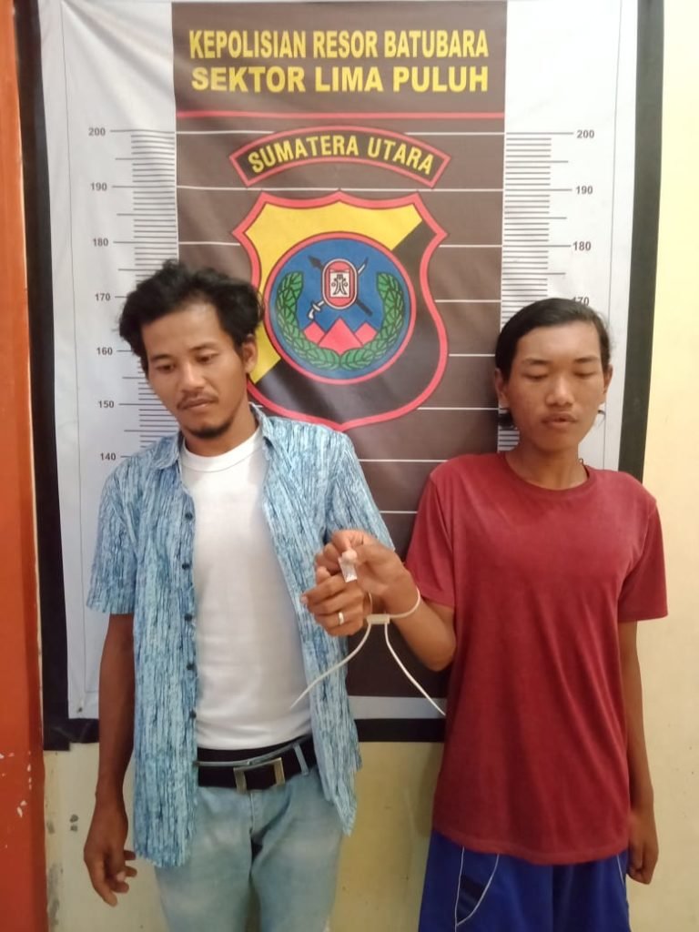 2 Warga Perk Tanah Gambus Diringkus Bersama Sabu