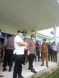 Covid-19 Merebak, ODP Batubara Bertambah, Bupati dan Kapolres Tinjau RSUD