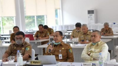 Bupati Sampaikan ke Gubsu Soal Dana 15 M dan SMK 1 Sebagai Ruang Karantina