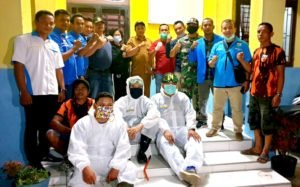 Semprot Pasar dan TPI di Tanjung Tiram, Diskoprindag Gandeng Lintas Sektoral