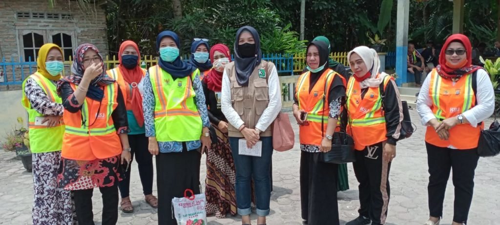 Kartini KSJ Bersama Kapolres Sambangi Disabilitas Desa Perkotaan Air Putih