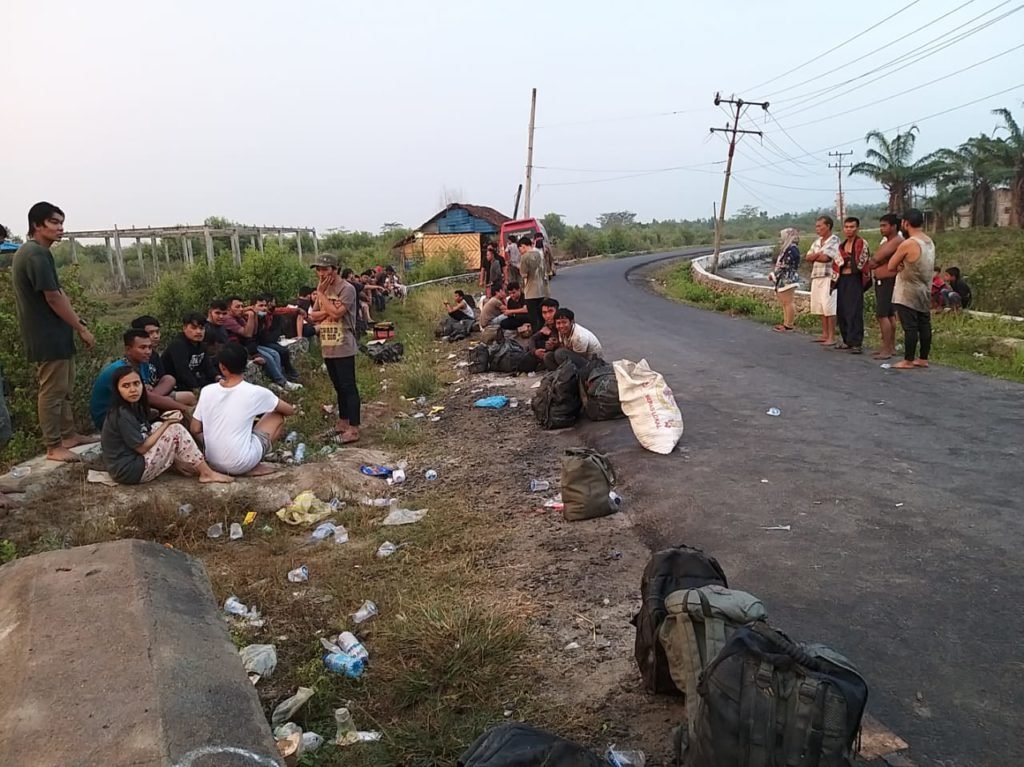 77 TKI Ilegal Ditemukan Masuk Dari Pantai Sejarah