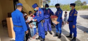 Pol Airud Batubara Bagi Sembako, Takjil dan Tali Asih Kepada Anak Yatim