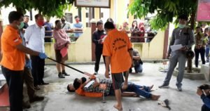 Rekon 12 Adegan Tewasnya  Yunus Ditangan Ayah dan Adik Kandungnya