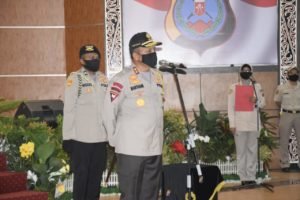 Kapoldasu Pimpin Sertijab Wakapolda,Ini Pesanya