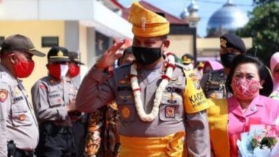 Kunker ke Polresta Deli Serdang, Kapoldasu Disambut Barisan Sinergitas TNI dan Polri