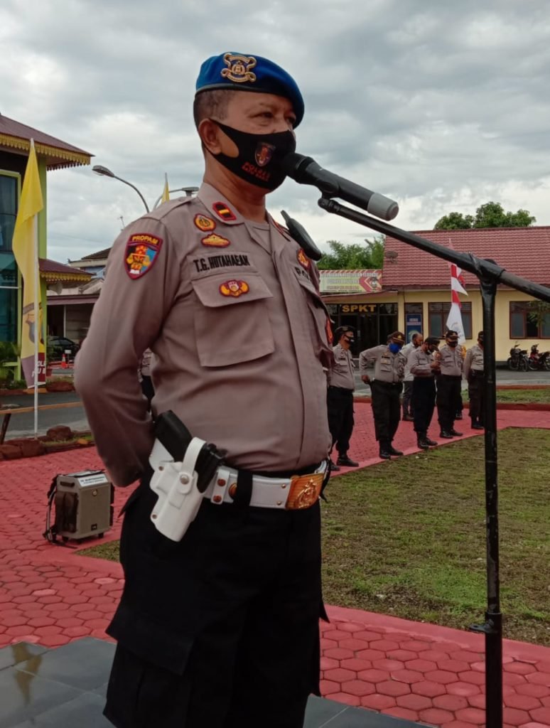 Ops Patuh 15 Hari, Kasi Propam Polres Batubara Himbau Taat Aturan Lalu Lintas