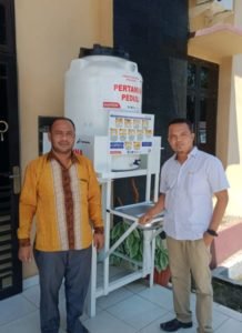 KPU Terima Bantuan APD Dari Gugus Tugas Penanganan Covid-19 Batubara