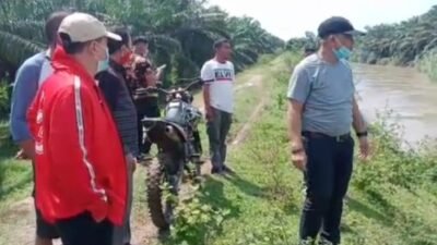 Bupati Bersama Ketua DPRD Batubara Tinjau Tanggul Sungai Terancam Jebol
