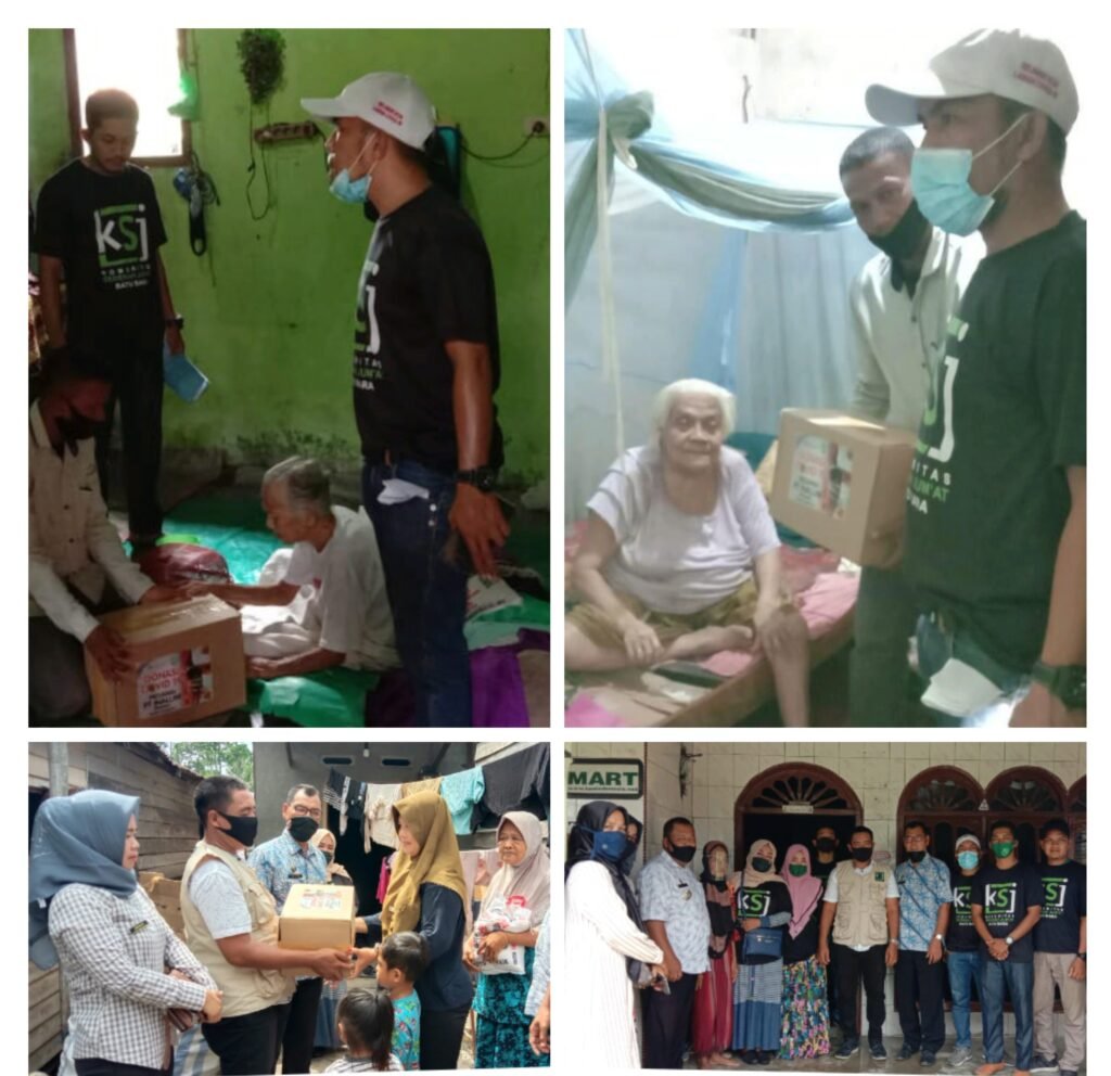 KSJ Tanjung Tiram Kunjungi Wanita Jompo Desa Kampung Lalang