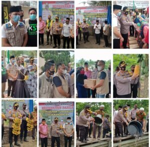 Kapolres Bersama KSJ ke Desa Kandangan dan Simujur Batubara