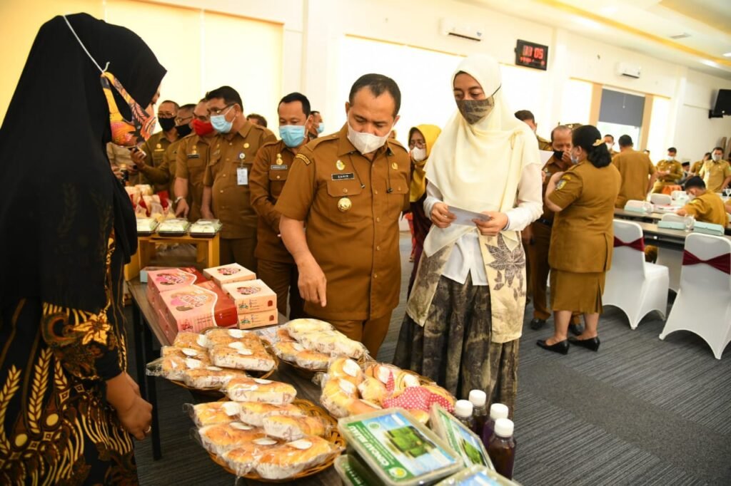 Bupati Launching Koperasi TP PKK Berbasis Teknologi Digital Marketing di Batubara