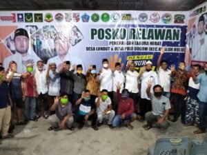 Paslon No 4 Silaturrahmi Relawan dan Simpatisan Pulo Dogom