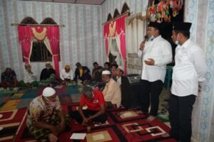 Disambut Marhaban dan Upah Upah, Paslon No 4 di Desa Batu Tunggal Labura