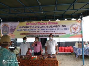 Afriyanti Simangunsong Serap Aspirasi Masyakat Kel Aek Kanopan Timur