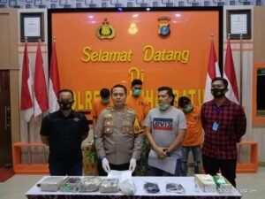 Dapat Info Polda Sumut, Kapolres Labuhanbatu Ungkap Jaringan Narkoba Antar Provinsi