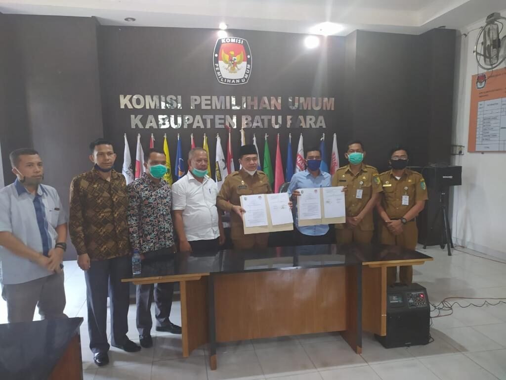 Terkait Data Pemilih Berkelanjutan, Bupati dan KPU Teken MoU