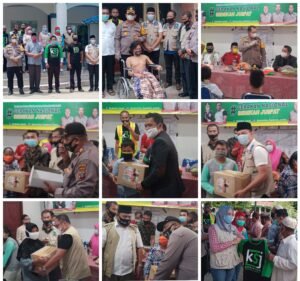 Kapolres Bersama Pemkab dan KSJ Bergi di 5 Tempat di Batubara