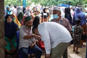 Cabup Termuda Disambut Masyarakat Sibito