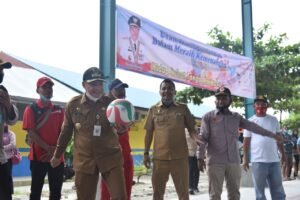16 Tim Bola Volly Ikut Memperebutkan Piala Bupati Zahir
