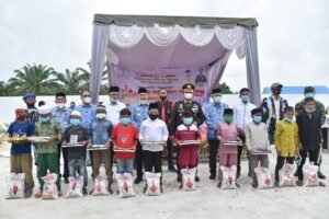 Peringatan HPN, Gesit Bersama RSUD Khitan 172 Anak Yatim di Batubara