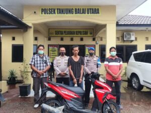 Polsek TB Utara Tangkap Resedivis Tipu Gelap, Barbut Didapat di Riau